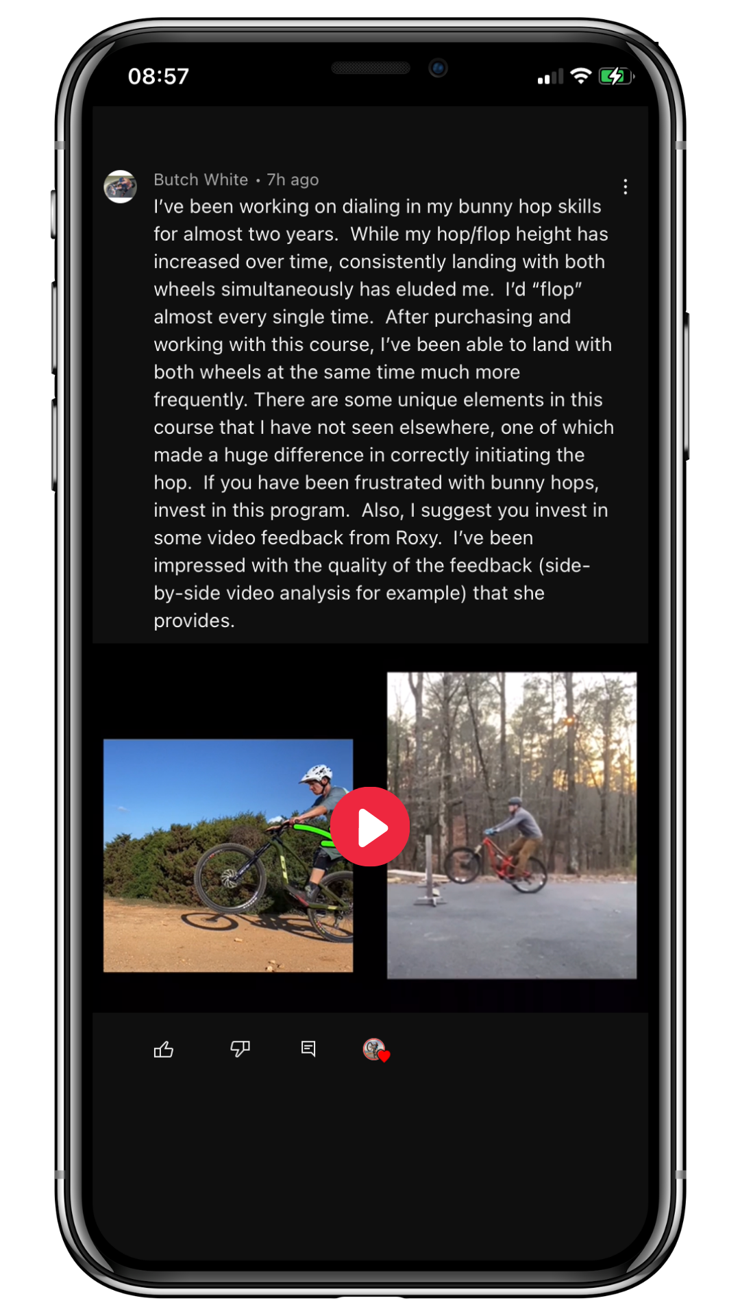 MTB Bunny Hop Tutorial over 50 rider