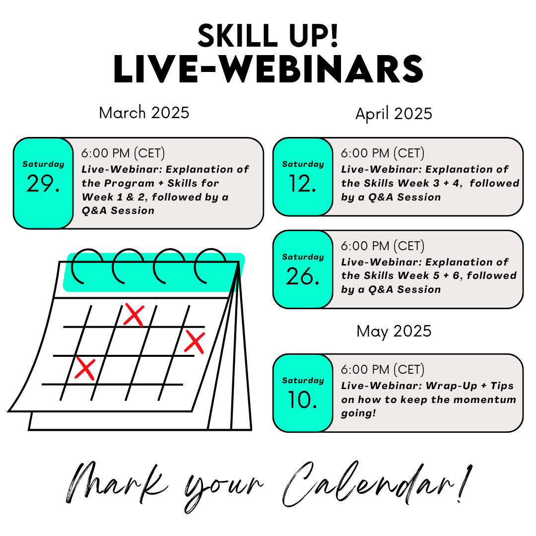 Webinar schedule MTB Skills Program