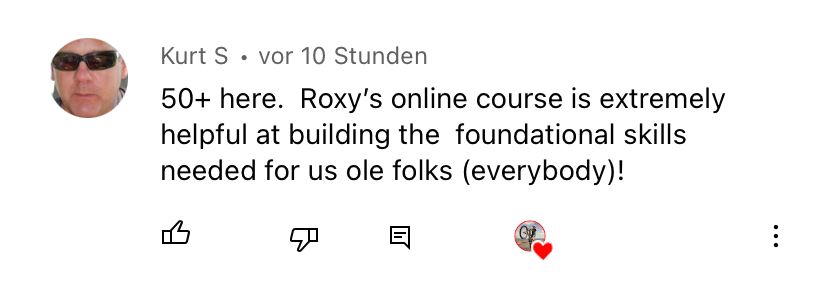 Roxy MTB Coach - English Testimonial