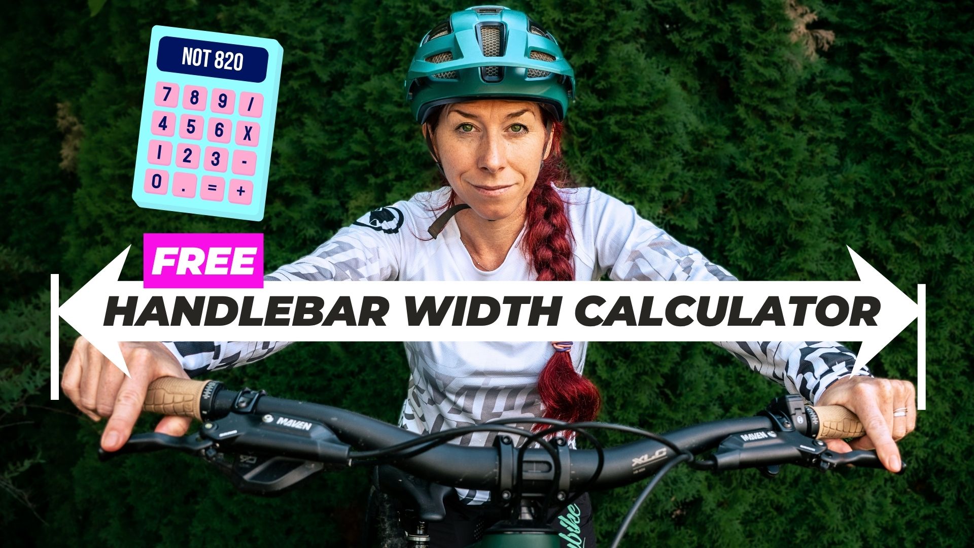 mtb handlebar width calculator