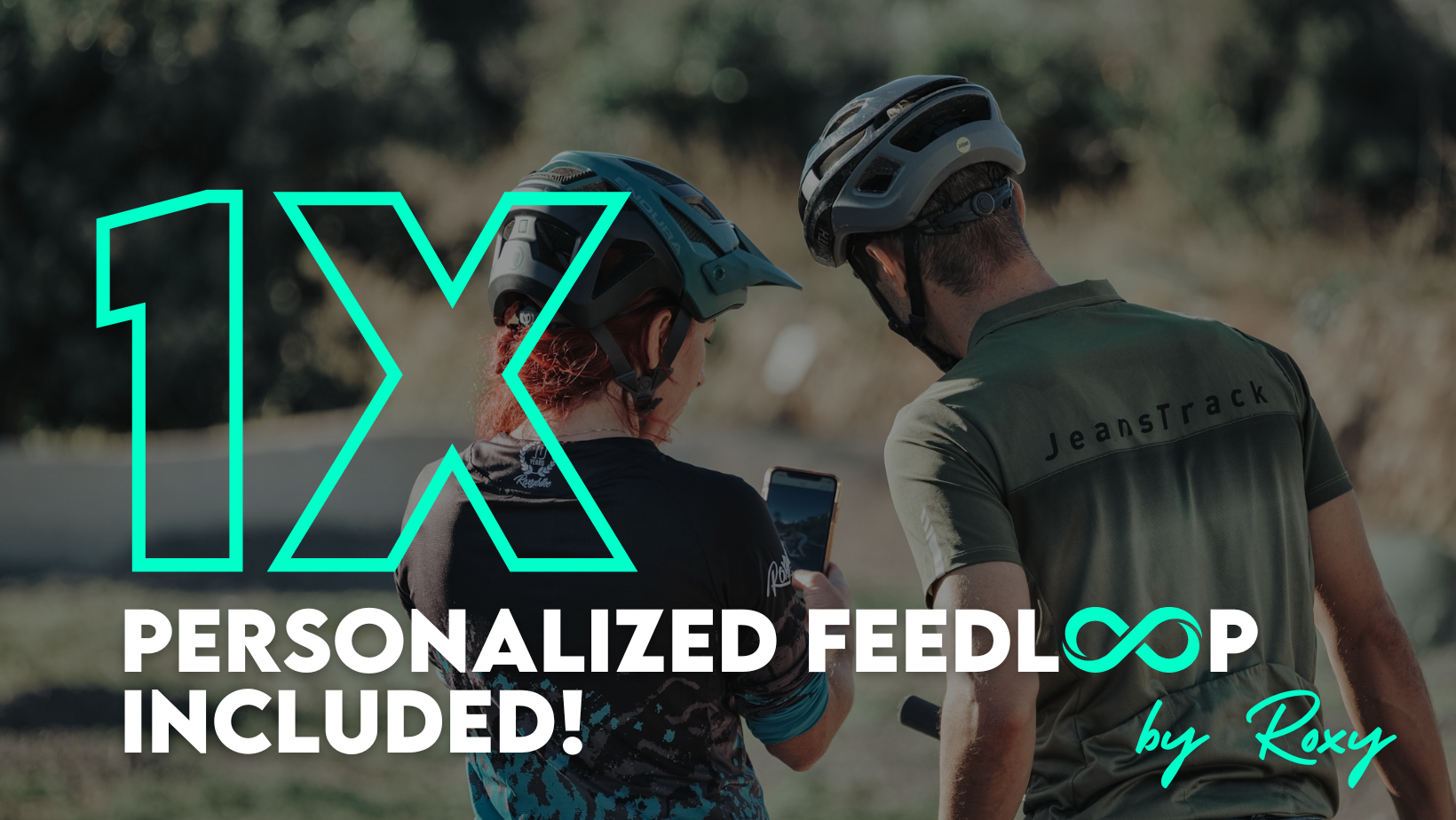 Remote mountain bike coaching with feedback