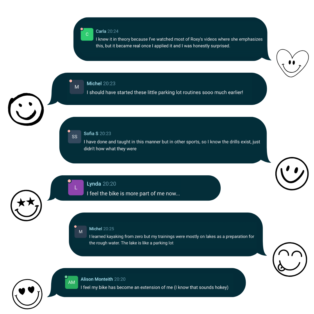 Testimonial Skill Up Challenge Roxybike