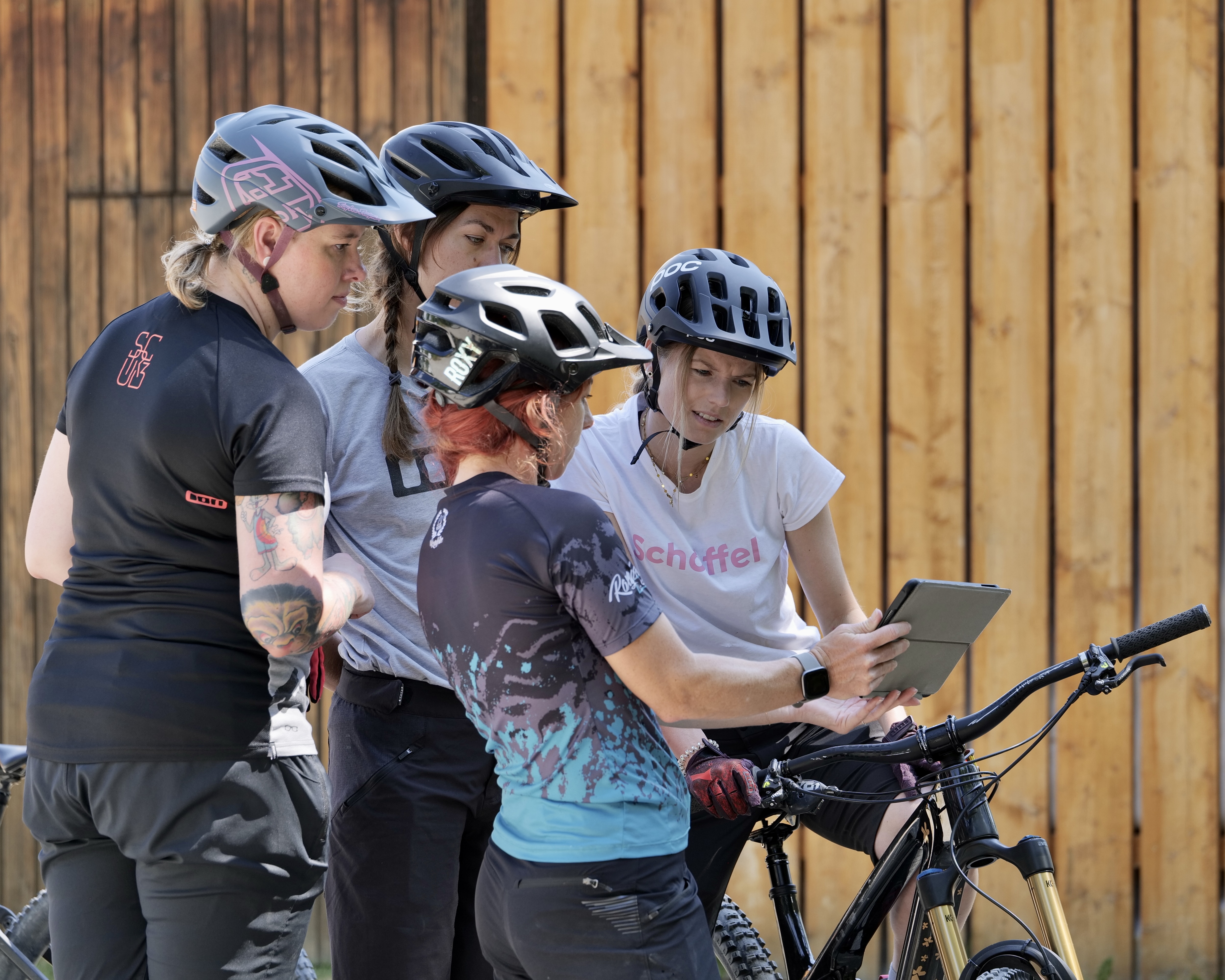 Mountain bike coaching for women, over 50 riders + fearful bikers